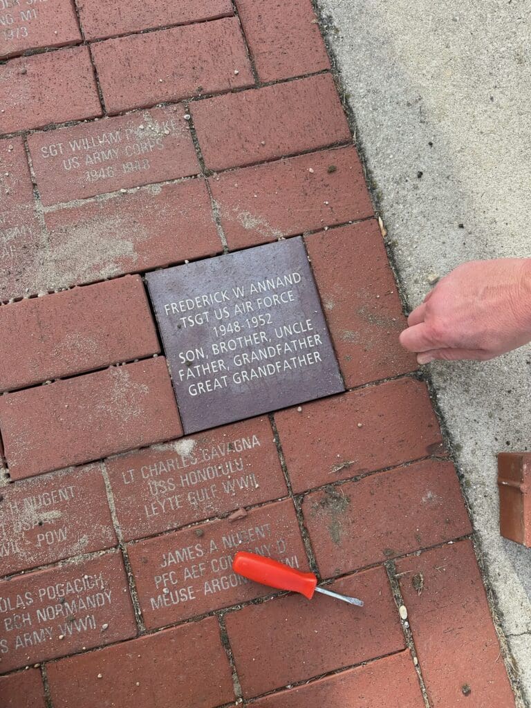 memorial bricks